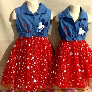 Disney Junior Mickey Denim Dress